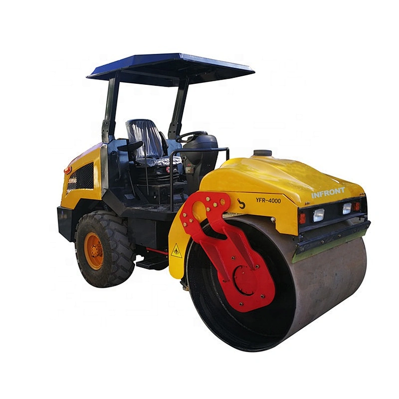 China original 4 tons road roller mini  YFR-4000 price for sale