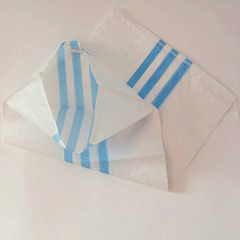 Factory supply agriculture and industrial use UV Resistive white pp woven grain bag
