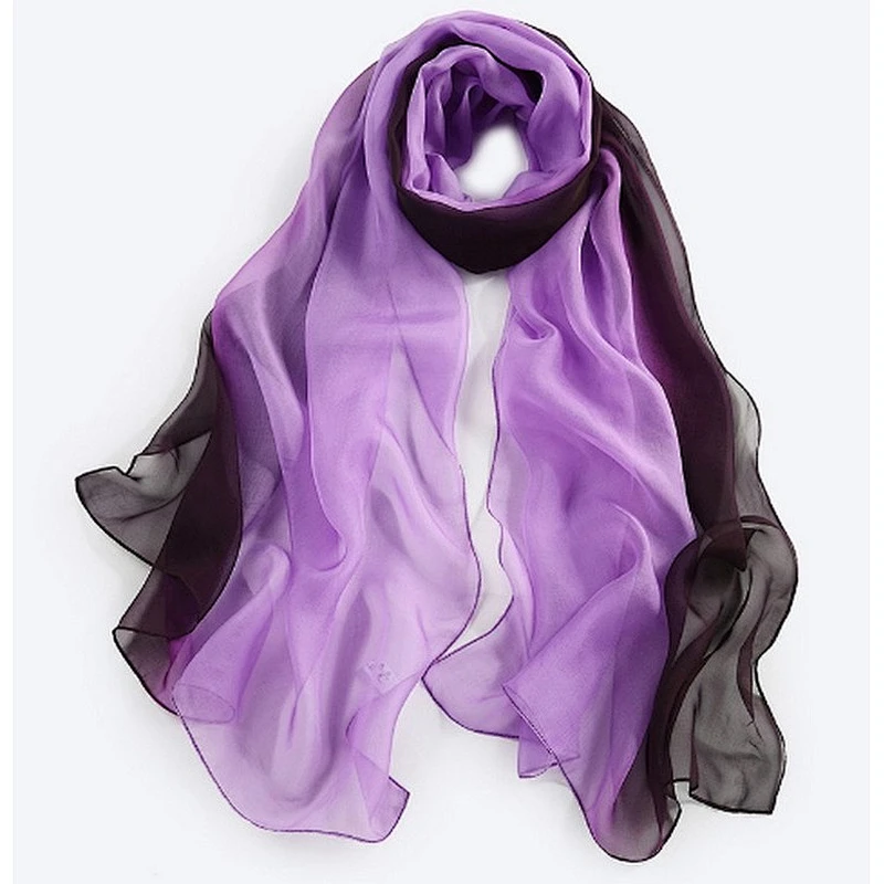 100% Natural Custom-made 100% silk scarf malaysia