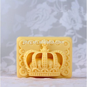DIY crown silicone soap mold decorative soap mold
