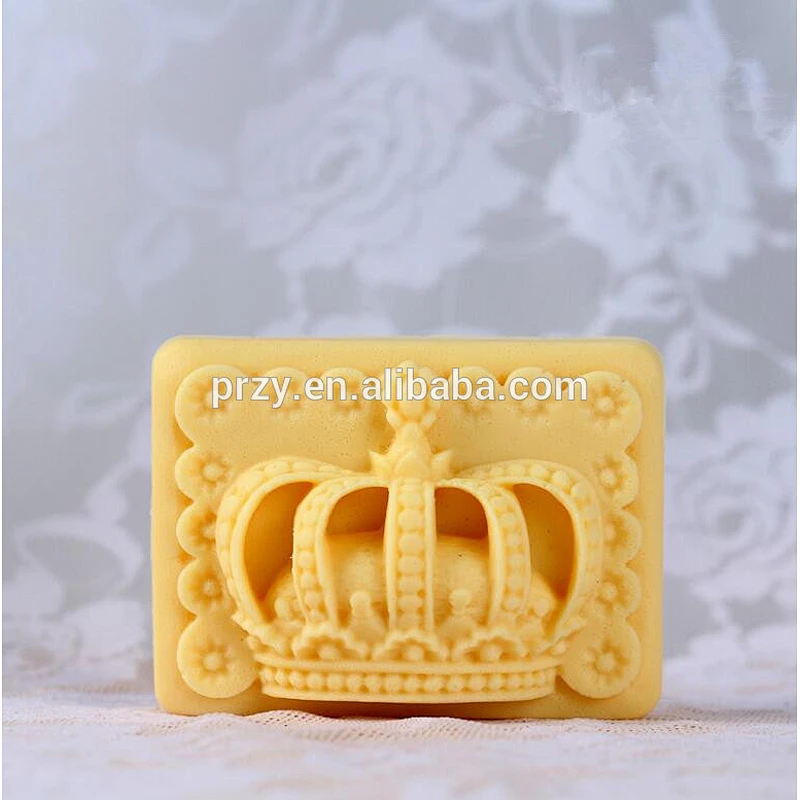 DIY crown silicone soap mold decorative soap mold