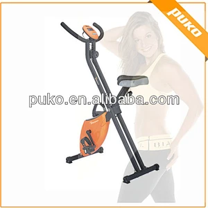 exercise bike cycle yellow color with PULSE function