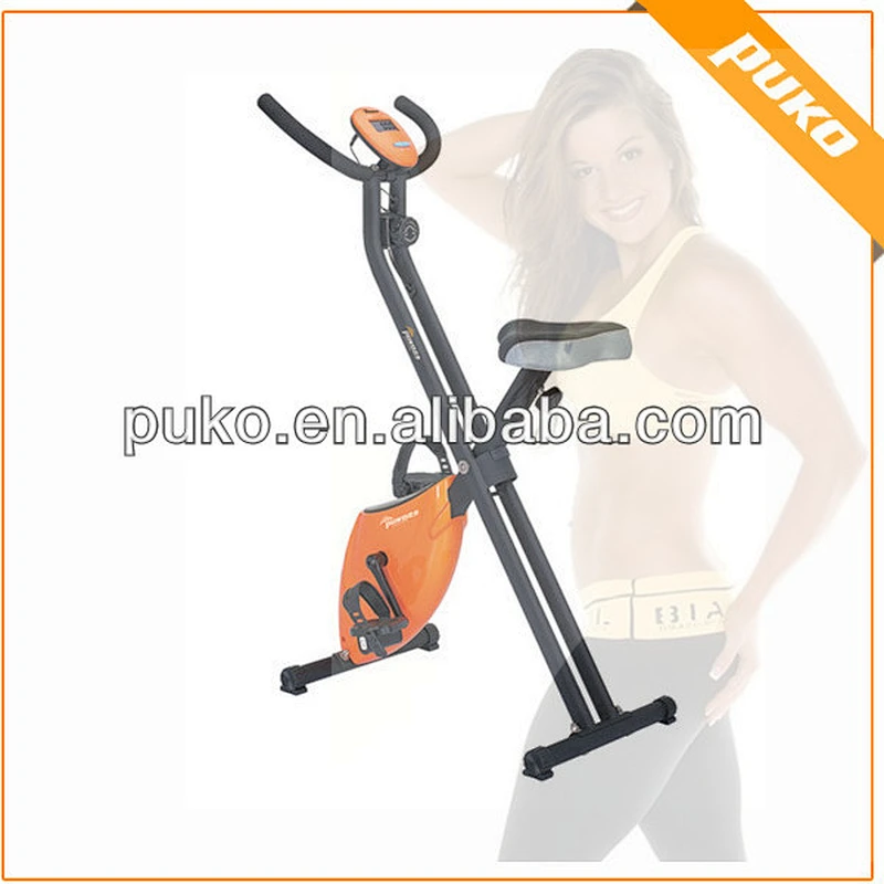 exercise bike cycle yellow color with PULSE function