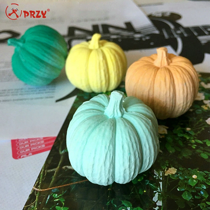 pumpkin Halloween DIY silicone molds for soap silicone candle mold Christmas soap mold