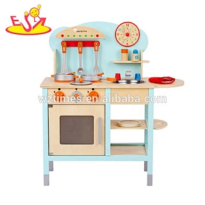 Neue design kinder holzspielzeug küche set beste holzkinder spiel küche set lustige kleinkinder holz küche spielzeug W10C283