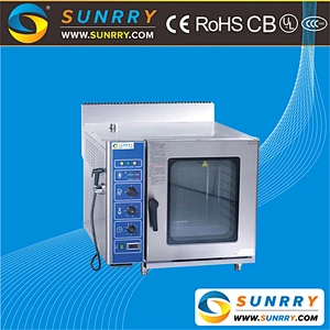 Gas Combi Oven Professional Deck Oven Gas Steam 10 Trays Gas Steam Oven (SY-CV10C SUNRRY)