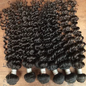 Manufacturer Factory prices for brazilian hair in mozambique cuticle aligned curly hair real brazilian hair