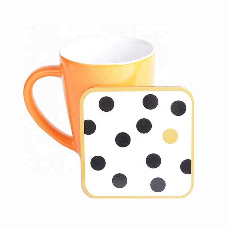Custom cork coaster for wine cup/Eco-friendly cork paper coaster /personalized logo mat pad for tea cup
