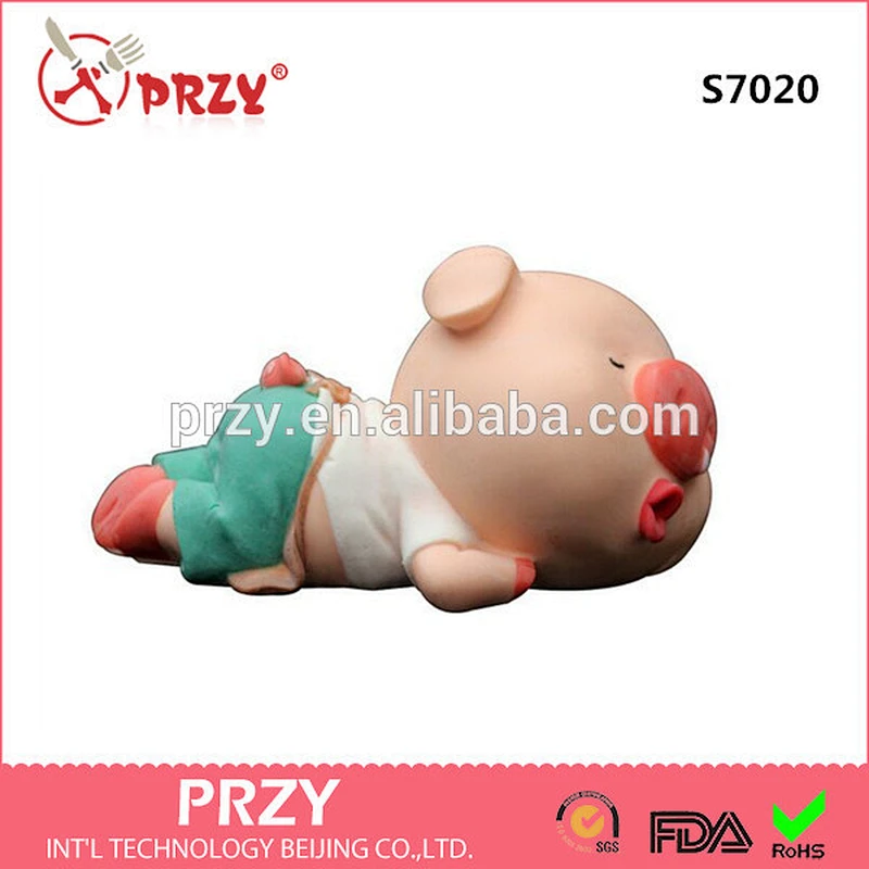3D Lovely pig decorative mold silicone mold for soap