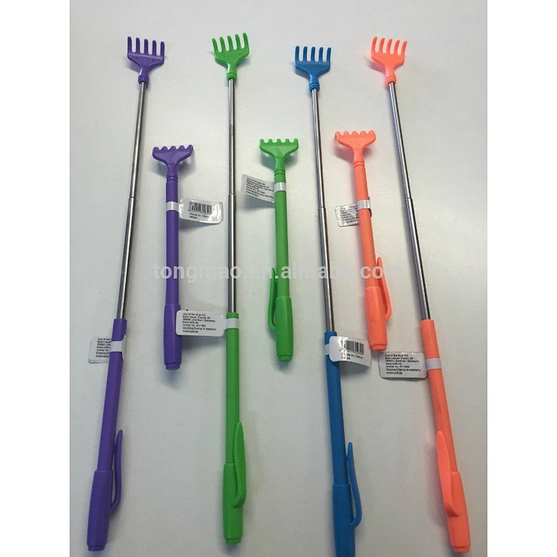 Telescopic Plastic Back scratcher with Assorted Colors