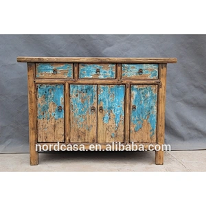 Chinese Antique Recycled Solid Wood Living Room Cabinet