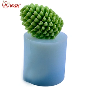 Pinecone Shape Silicone Candle Mold DIY Handmade Soap Mould Craft Resin Clay Decoration Tool