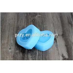 DIY heart-shaped rose box silicone mold chocolate silicone mold Valentine's day gift box of the silicone mold