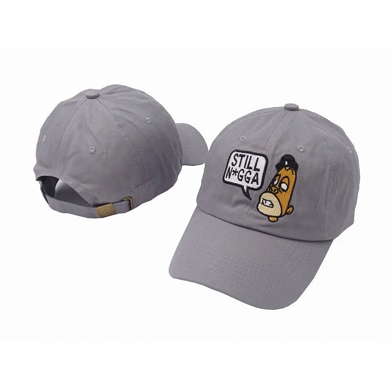 Custom Suede Material 2D Embroidered Dad Hats