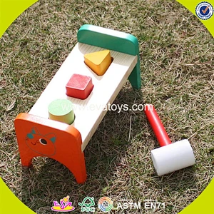 wholesale baby diy wooden knock toy fashion kids diy wooden knock toy children diy wooden knock toy W11G019