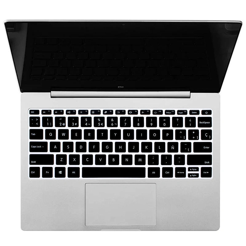 Anti-dust Silicone Spanish Keyboard Protective Film laptop skin for Xiaomi 12.5