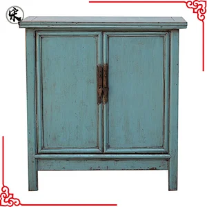 chinese antique old solid wood pine sideboard furniture