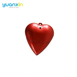Wedding Gift Heart Shape Bulk Cheap Custom Usb Flash Drive