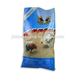 Professional manufacture 20kg poultry pp woven feed packing bag