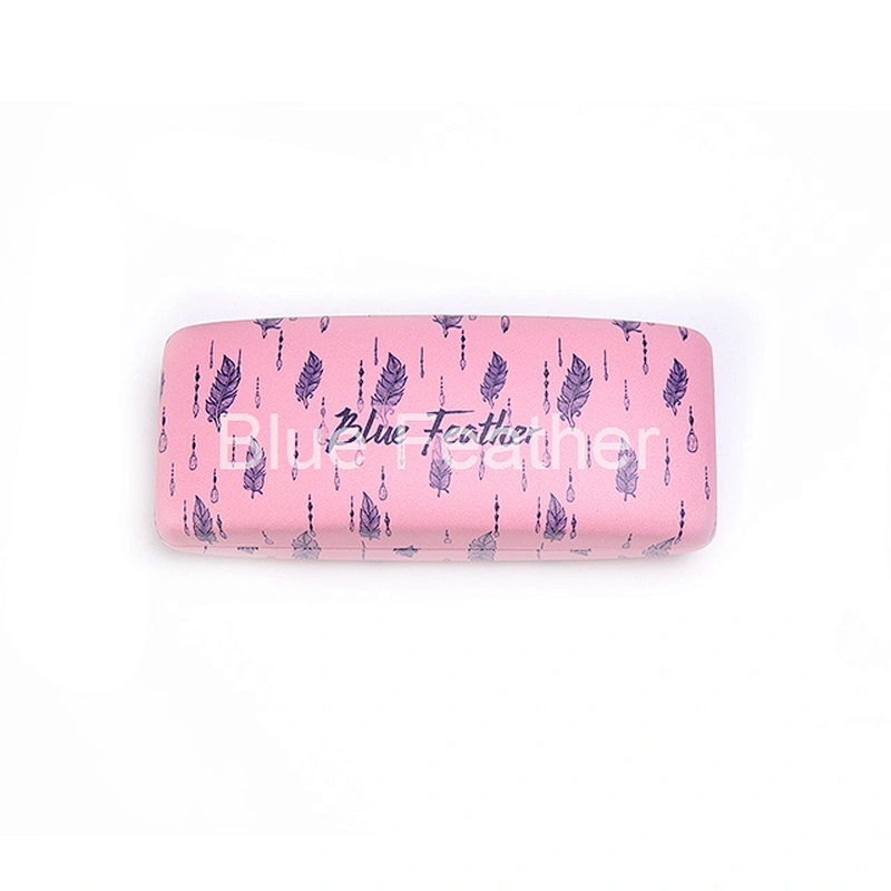Glasses spectacle eyewear case with Eco friendly PU material and custom logo