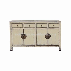 Chinese antique cabinet 6 colors on stock