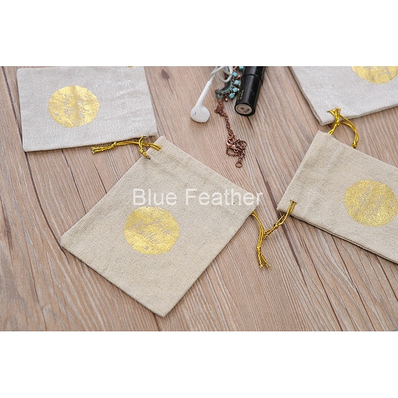 Linen Rope Bag Receive Bag Bunch Of Pocket Coirn Purse