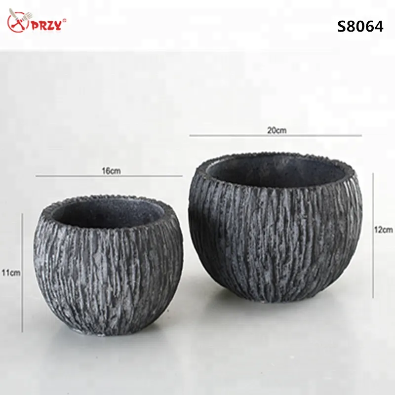 S8064 Personality succulents flower pot Mold concrete planter silicone Mould handmade vase silicone Molds