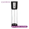 Canwin 2016 Hot selling wholesale electric rechargeable  penis vacuum pump machine for male