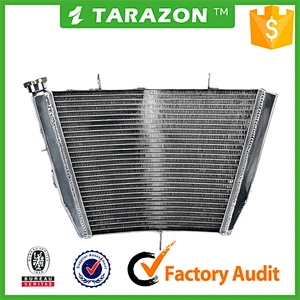 Aftermarket aluminum motorcycle radiator for Suzuki