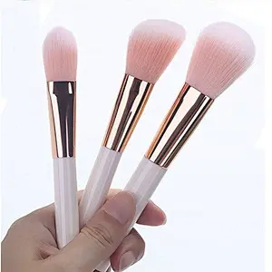 9pcs Professional Synthetic Hair Kabuki Makeup Brush Set with Case
