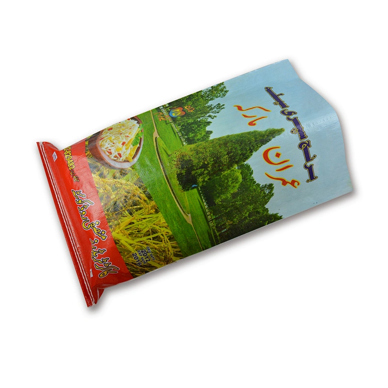 Agricultural use cheap bopp laminated material polypropylene plastic rice bag