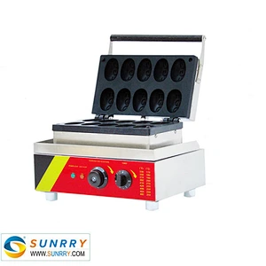 Taiwan electric stainless steel egg waffle maker machine