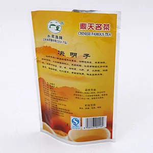 Custom yellow transparent PE bag with windows for final packing