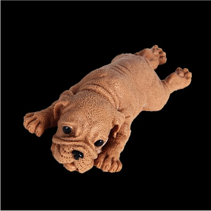 2 Size Dirty dog 3D Shar Pei Dog Mousse Cake Silicone Mould for Fondant Chocolate Candy Mold