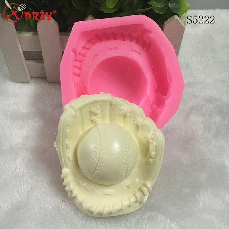 football 3d silicone soap mold food grade silicone mold making for soap silicone mould