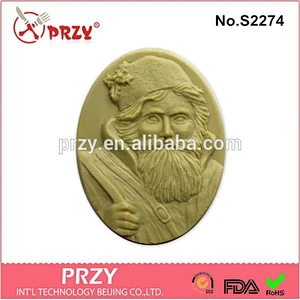 Saint Nicholas silicone soap molds for soap making