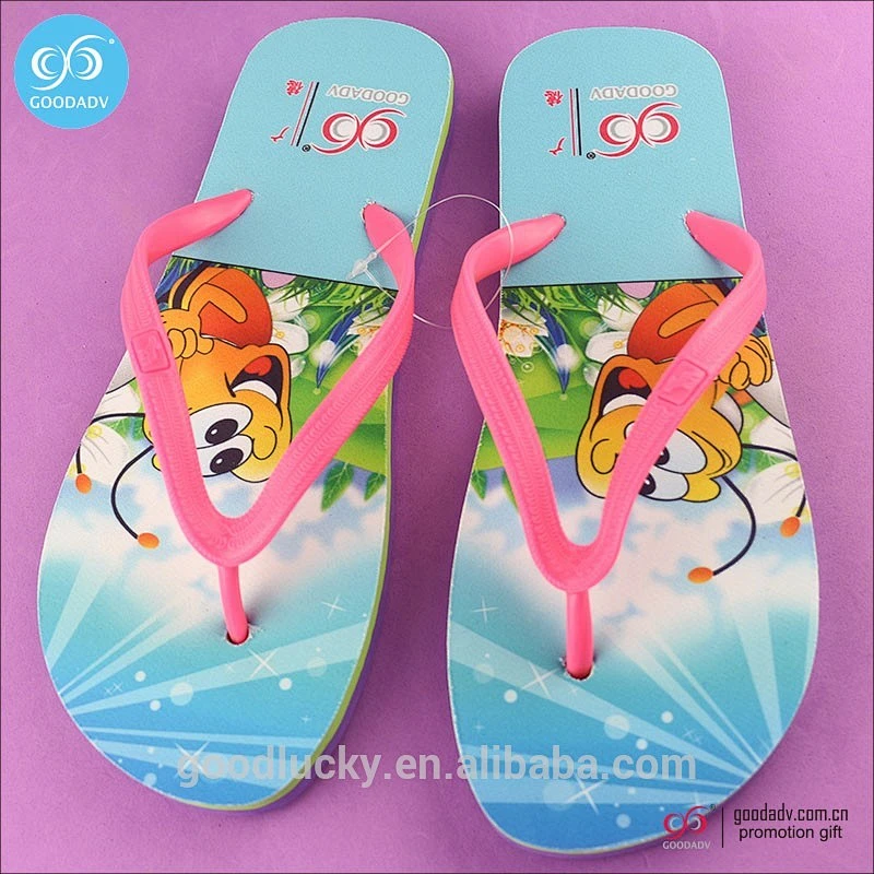 Home Bedroom OEM Women Flat Slippers for Lady