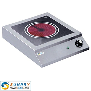 2018 New Design build in single burner electric cleaning glass ceramic induction hob