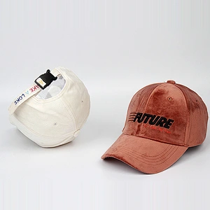 Wholesale high quality fashion design dad hats custom suede baseball cap