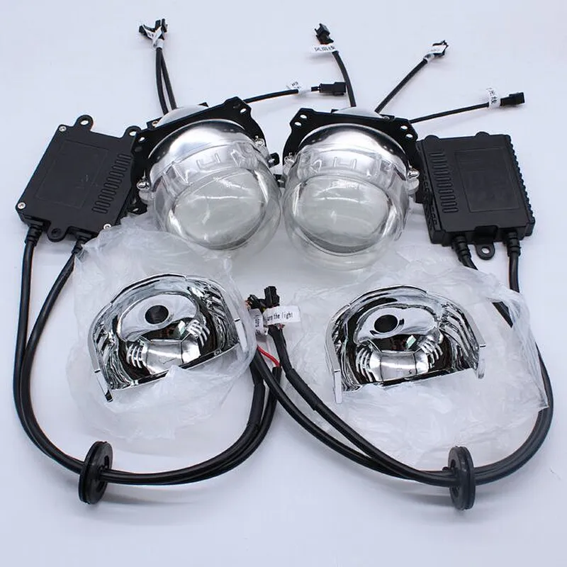 Lens Lamp H7 H4 Motorcycle Led Projector Headlight