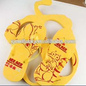 2017 new design gifts flip flops chop board slipper