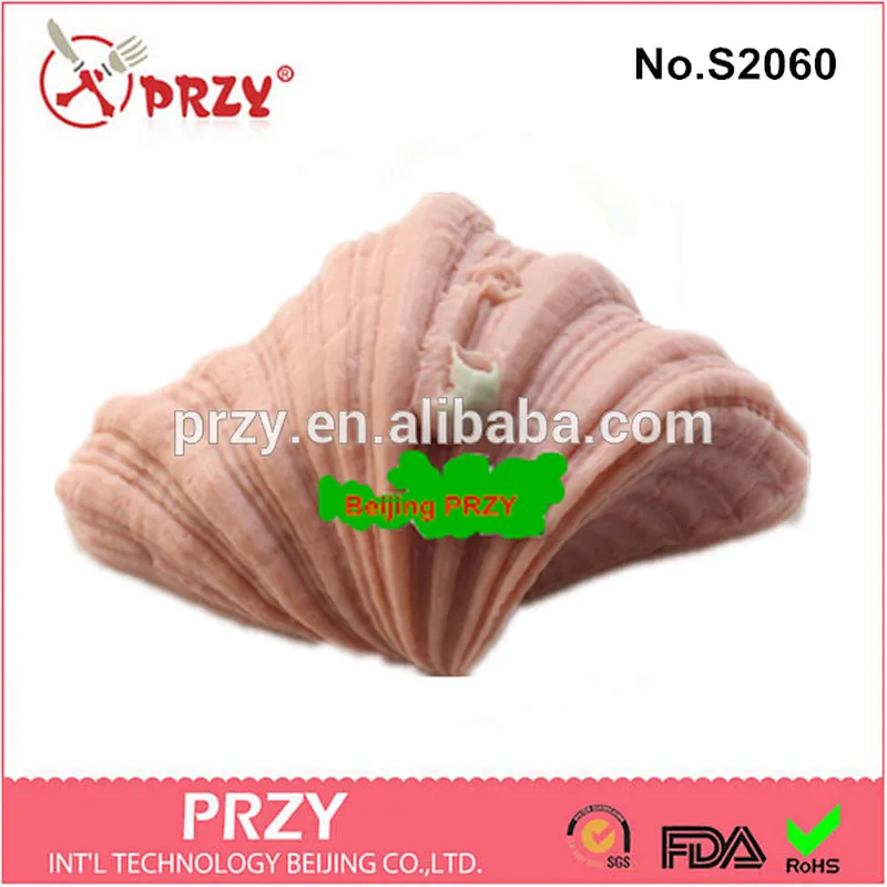 DIY handmade sea shell silicone molds for soap making