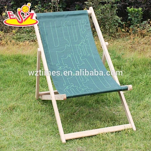 2018 Wholesale cheap wooden beach chairs for sale folding wooden beach chairs for sale best wooden beach chairs for sale W08G218