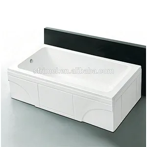 New Arrival Bathtub acrylic hot tub free standing rectangle bathtubs