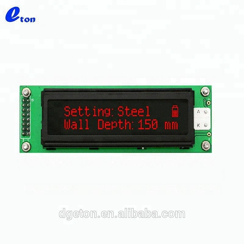 RED CHARACTER 20X2 FSTN LCD DISPLAY SPI INTERFACE LCD module