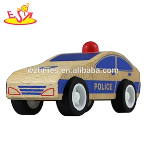 wholesale funny wooden small cars for toddlers best gift for kids wooden small cars W04A043