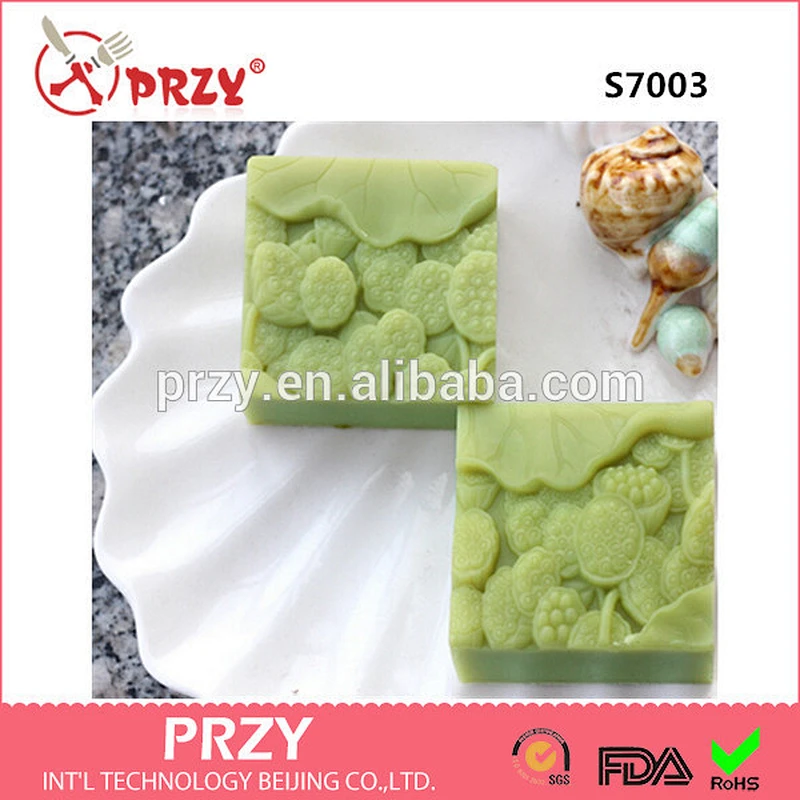 PRZY Lotus leaf silicone mold lotus leaf soap silicone mold
