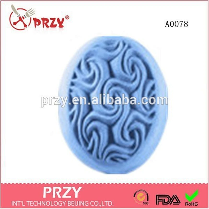silicone domed wave soap mold