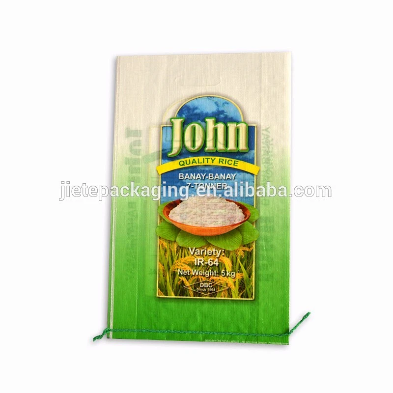 transparent PP woven grain, bean, rice, agricultural packaging bag