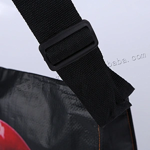 Customized design laminated plastic pp woven shoulder bag